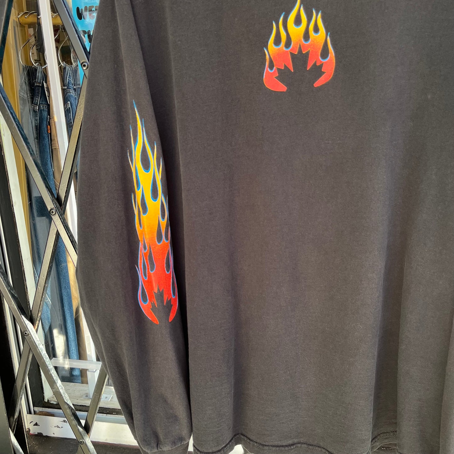 Vintage Canadian Flames Long Sleeve - Size XL