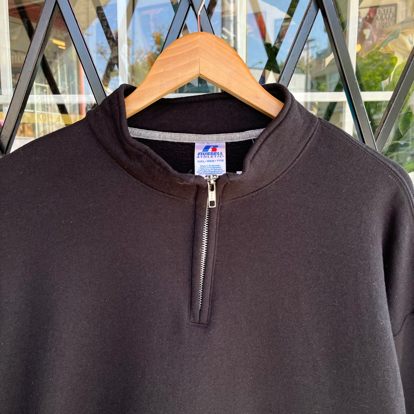 Russell Quarter Zip Sweater - Size XXL