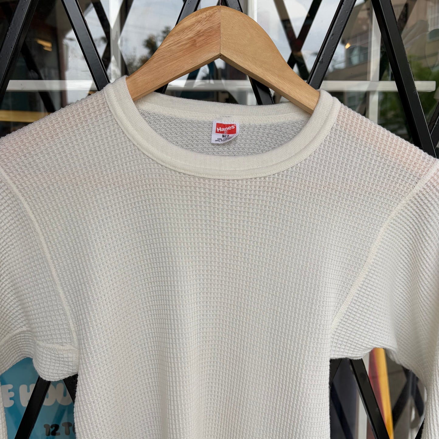 Vintage Hanes Thermal Long Sleeve - Size M