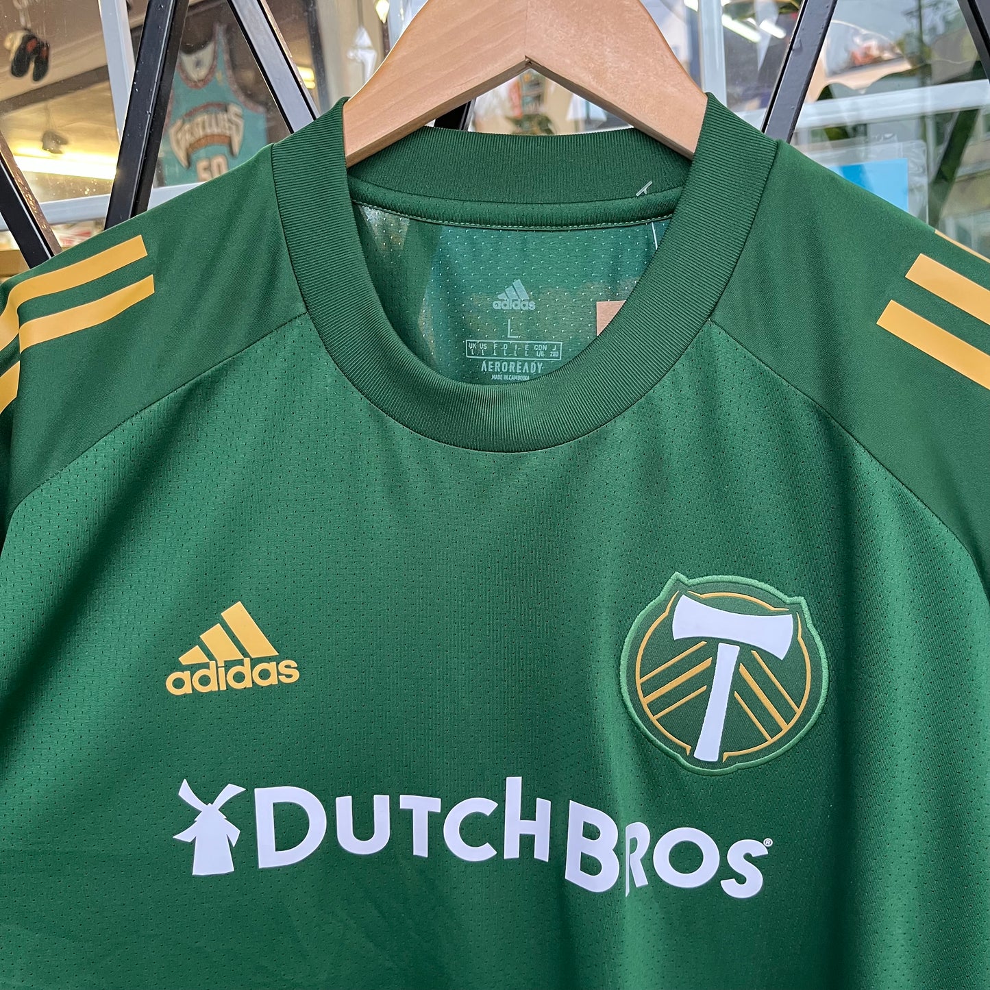 2025 Adidas MLS Portland Timbers Jersey - Size L