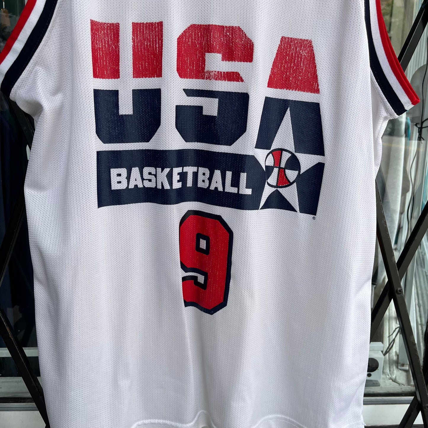 Vintage Champion Team USA Olympics Michael Jordan Jersey - Size XL