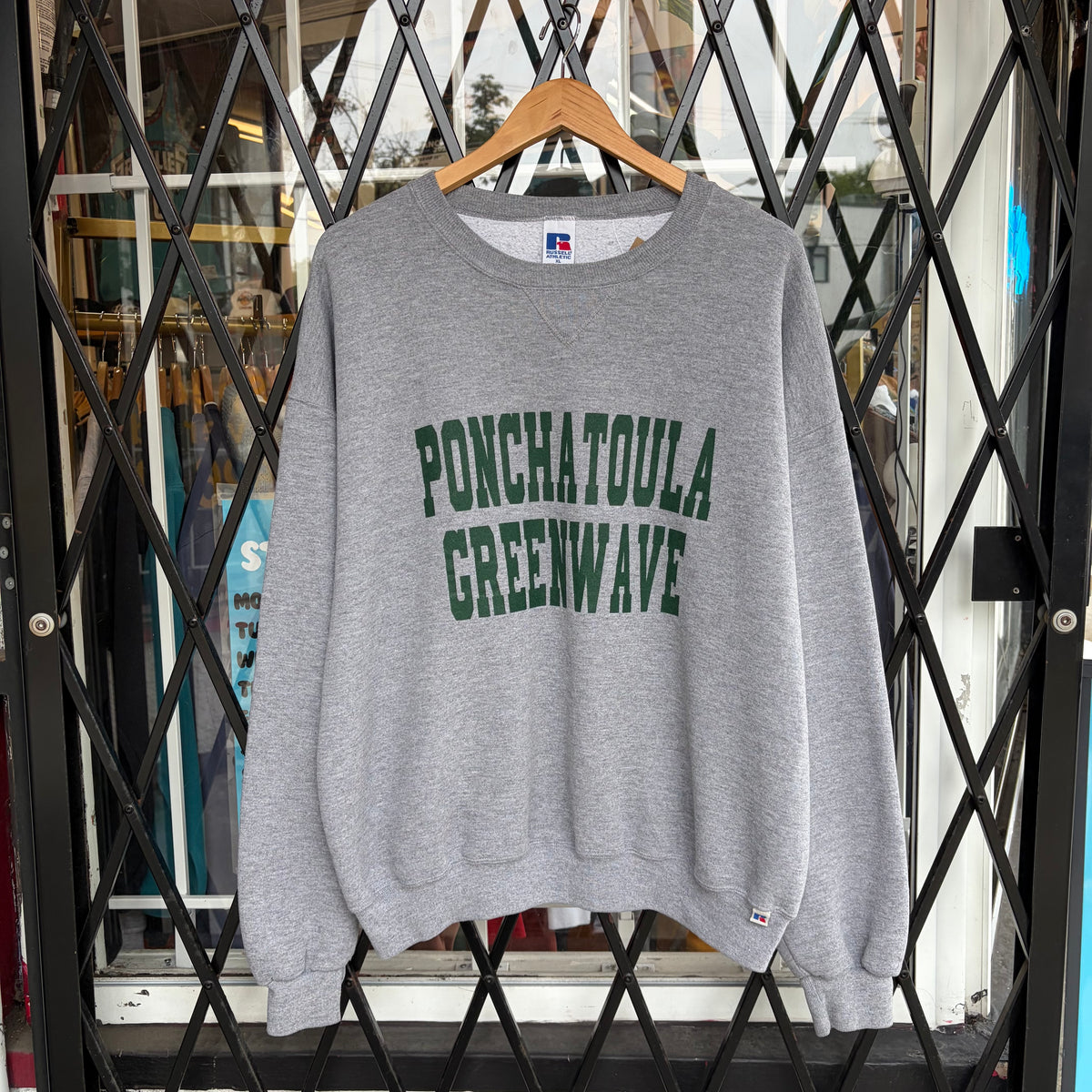 Vintage Russell Ponchatoula GreenW Ave Crewneck - Size XL