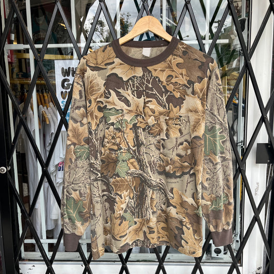 Vintage Real Tree Pocket Long Sleeve - Size L