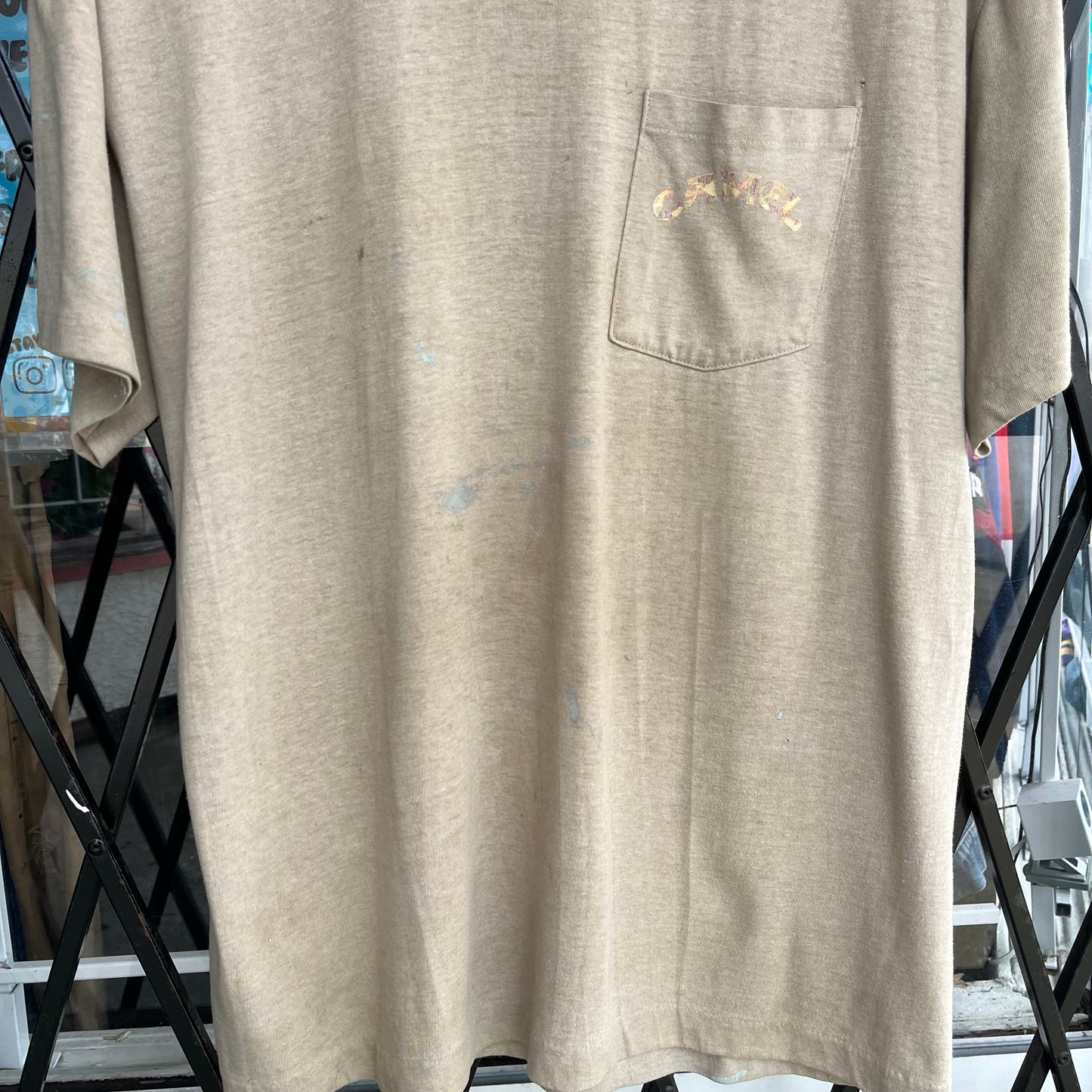 1992 Camel Cigarettes Hunter Camo Tee - Size XL