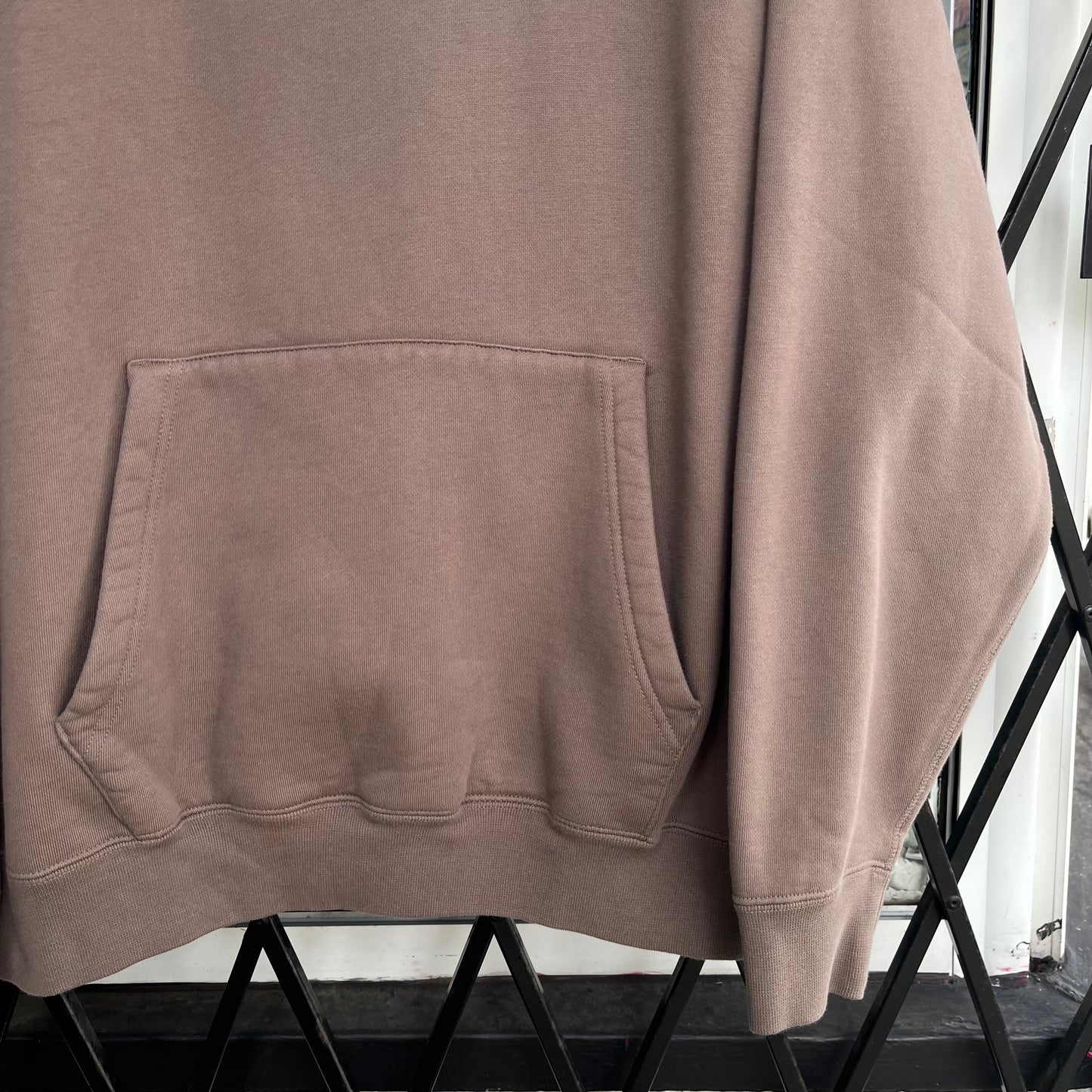 Nike Oversized Heavyweight Mocha Hoodie - Size L