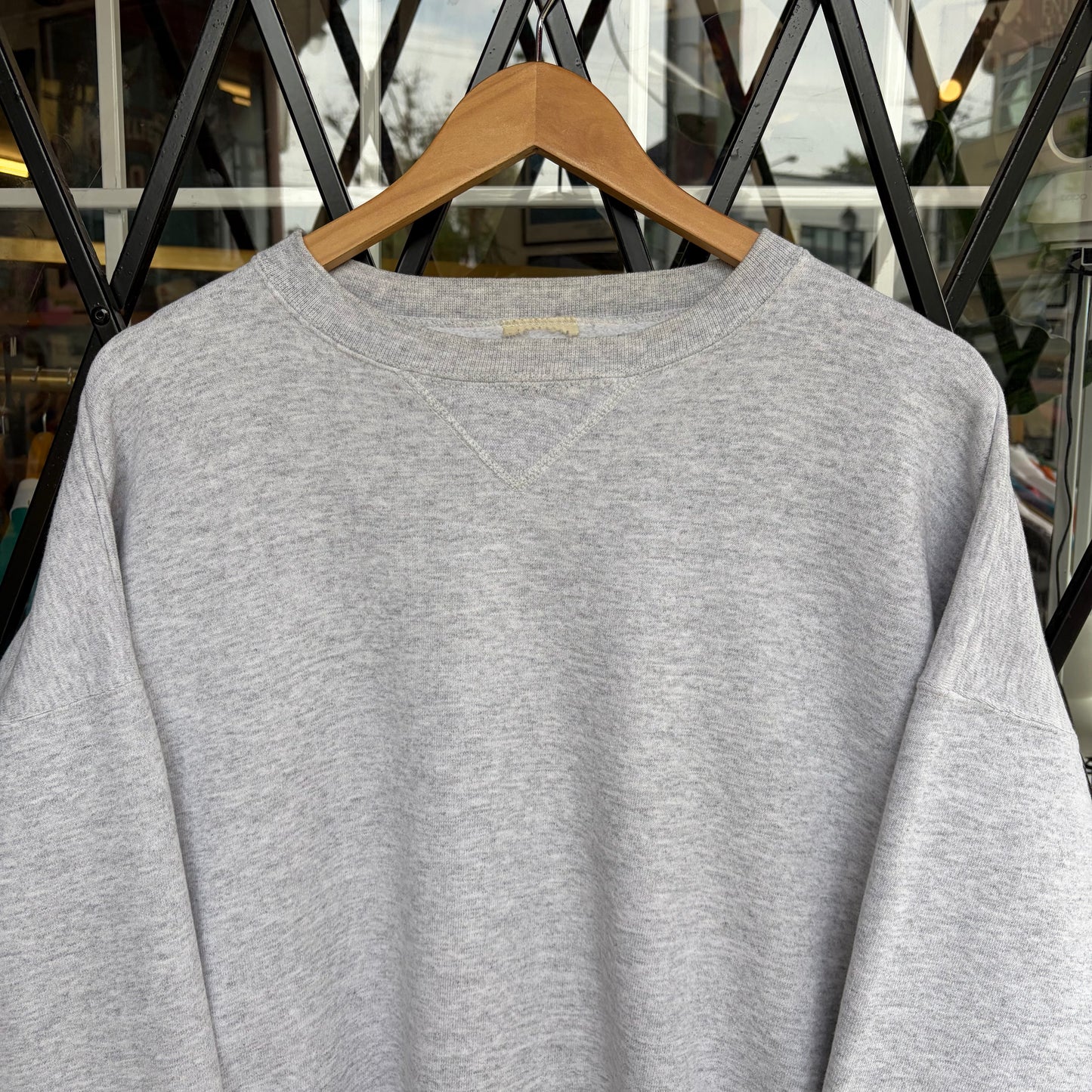 Vintage Oversized Blank Crewneck - Size XL