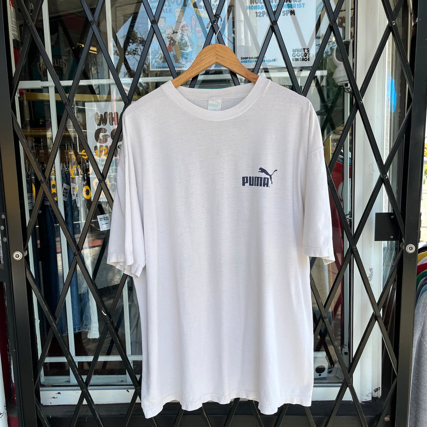 Vintage Puma Soccer Tee - Size XL