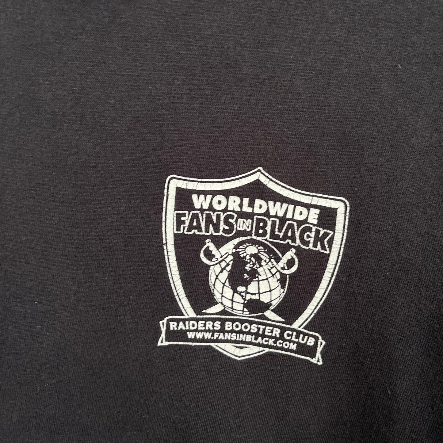 Vintage Raiders Fan Club Tee - Size XXL