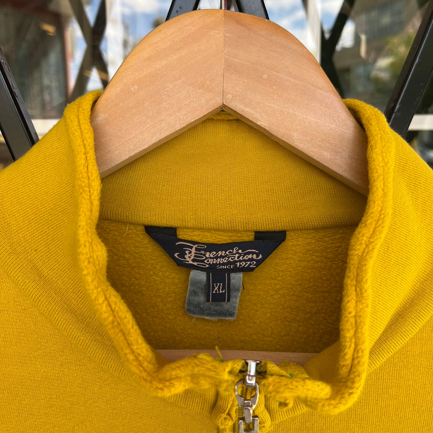Y2K French Connection UK Zip Up Jacket - Size Women’s XL