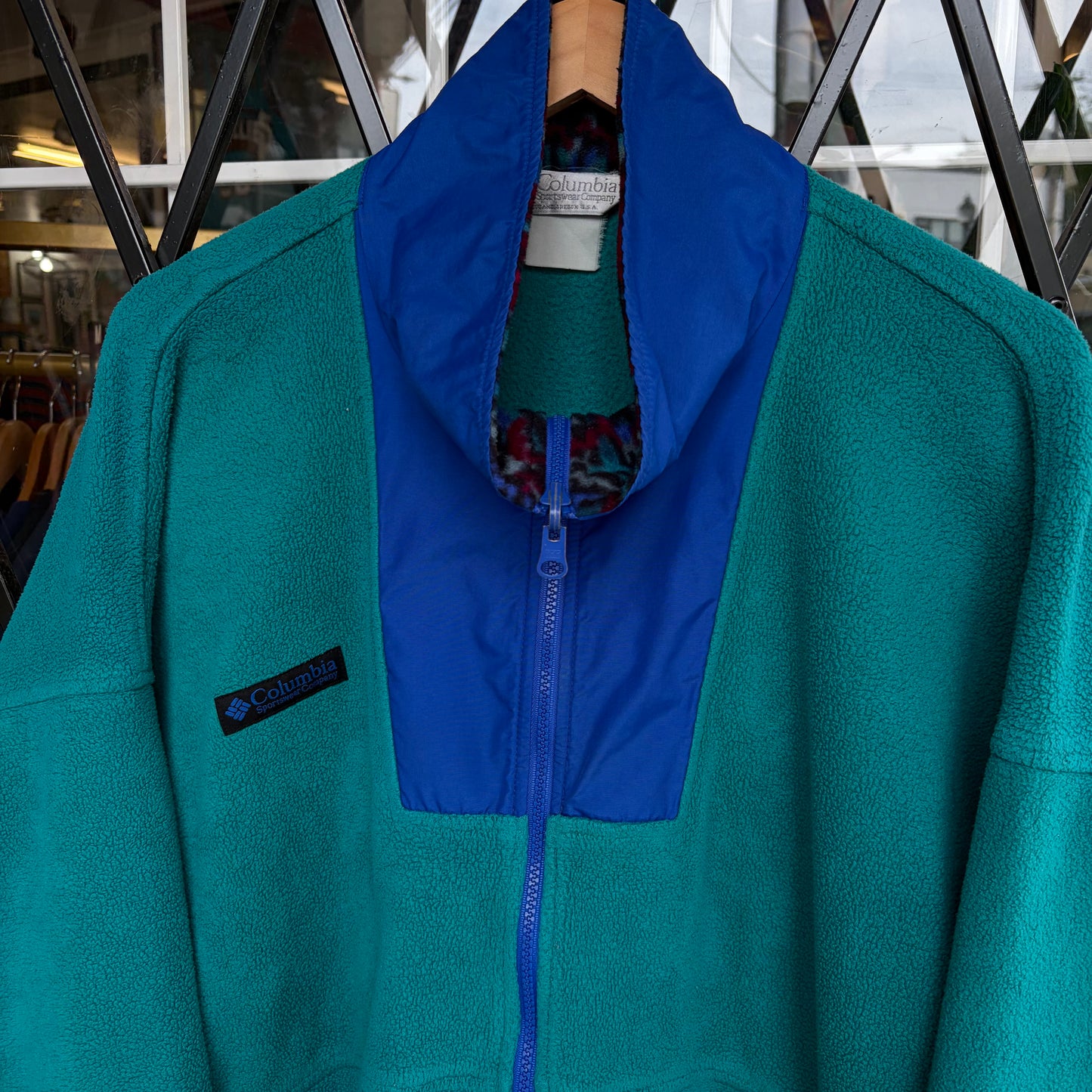 Vintage Columbia Fleece Jacket - Size XL