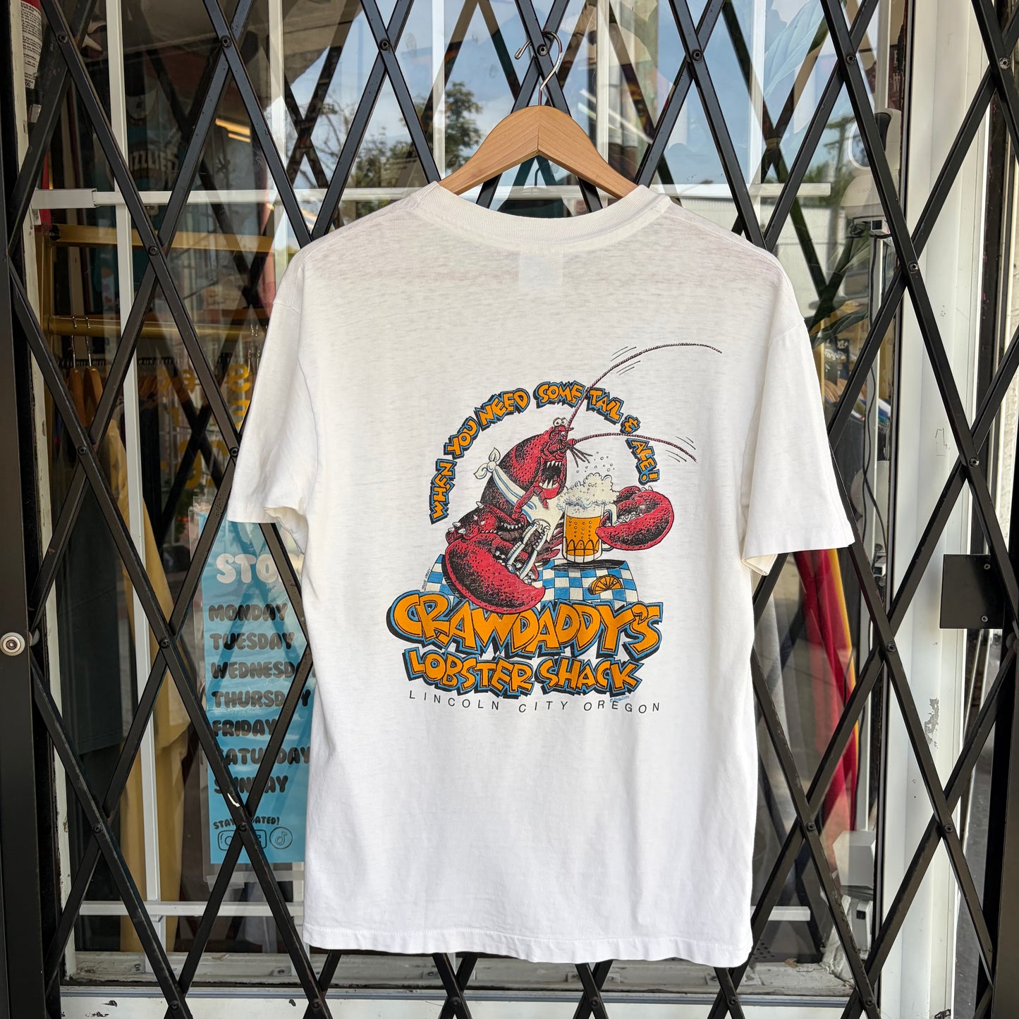 Vintage Crawdaddy’s Lobster Shack Tee - Size M