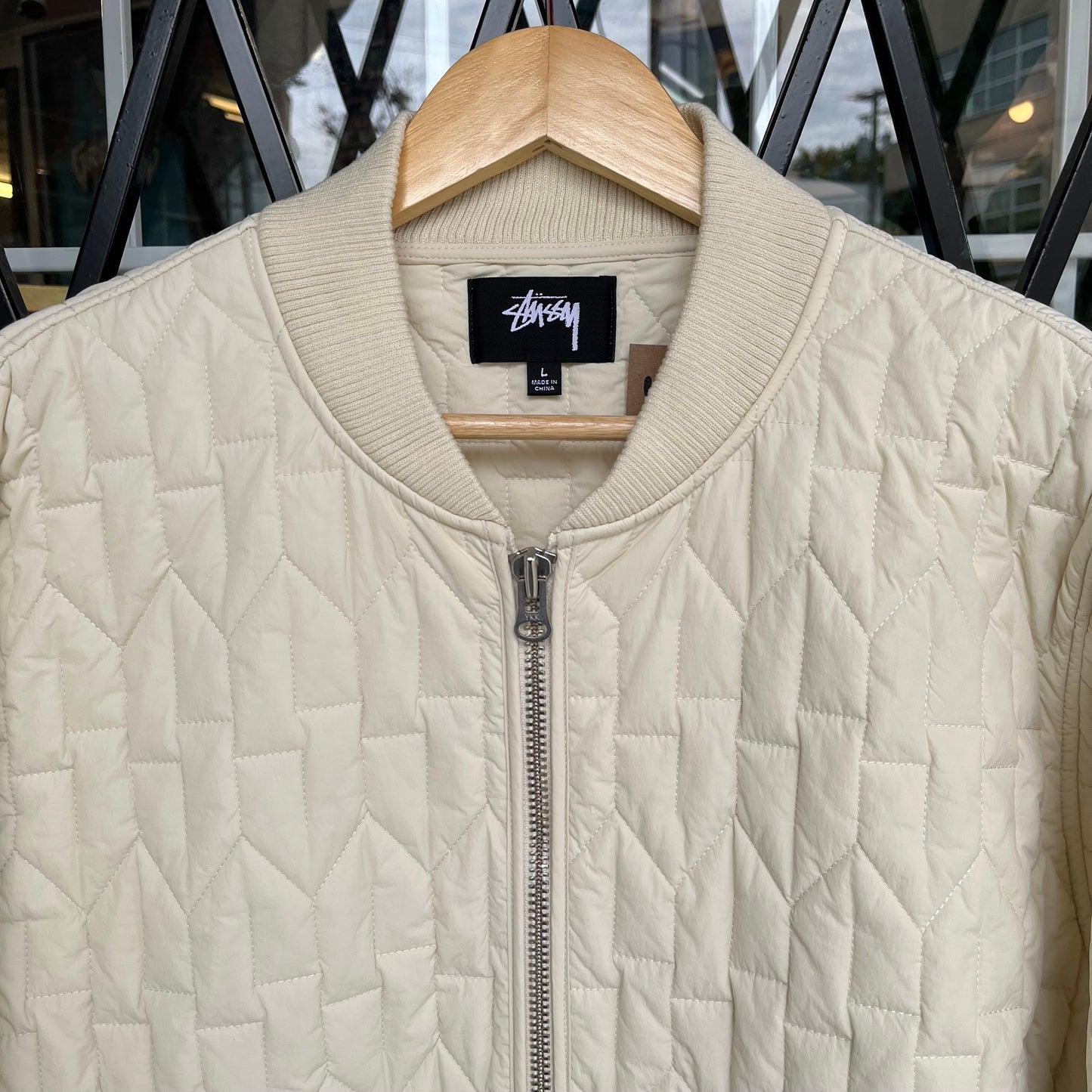 Stussy S Quilted Liner Jacket - Size L