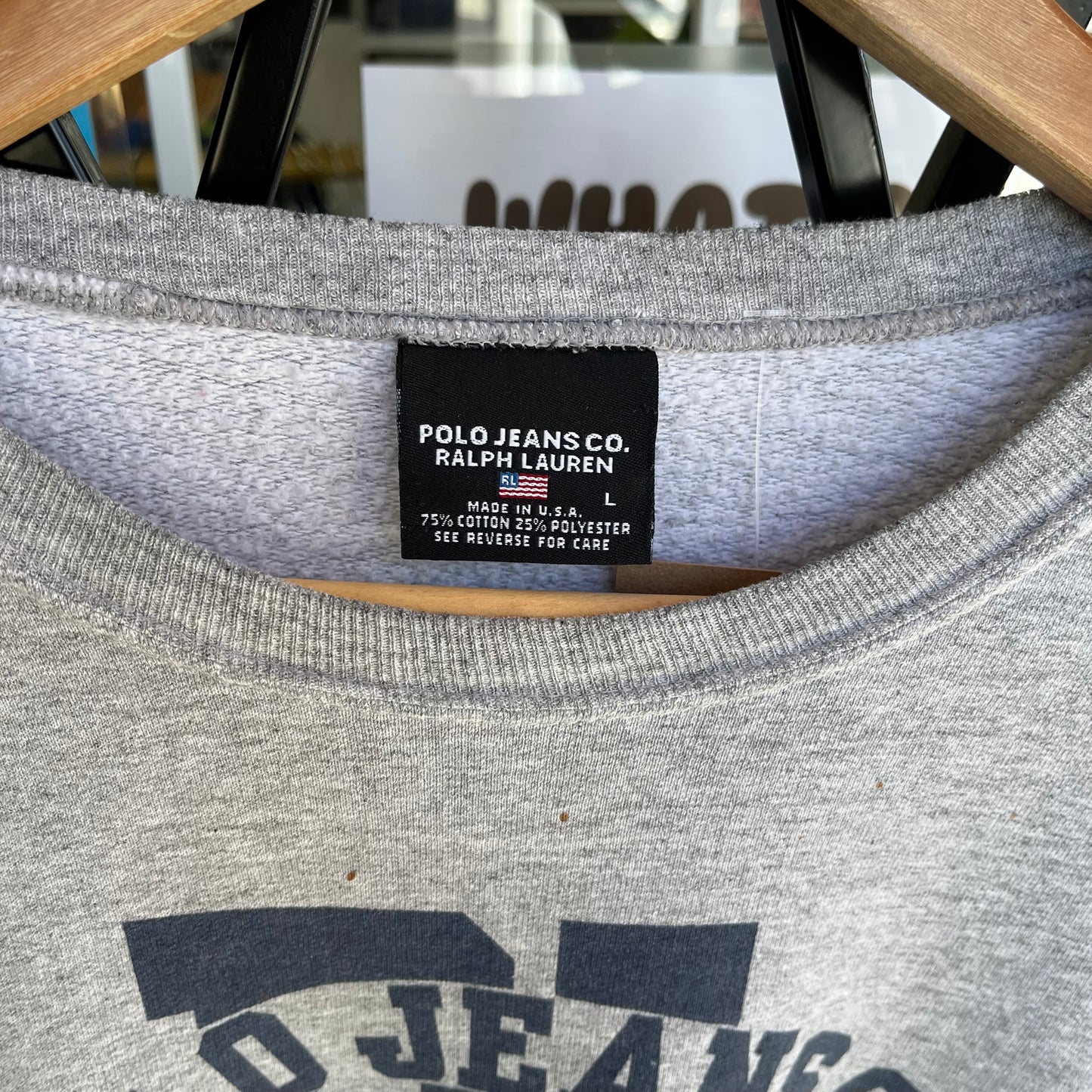 Vintage Polo Jeans Co. Crewneck - Size L