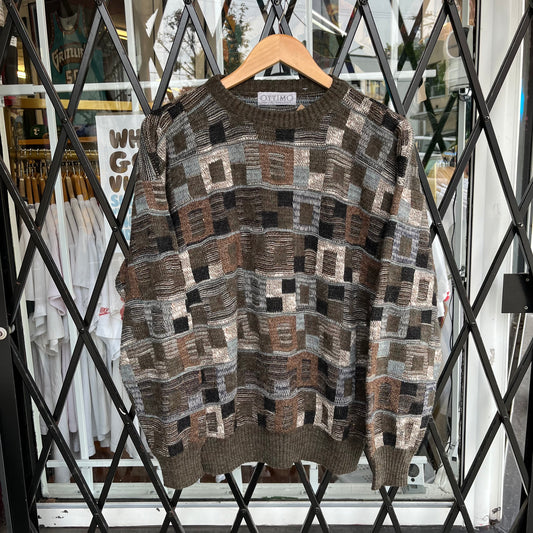 Vintage Knit Sweater - Size L