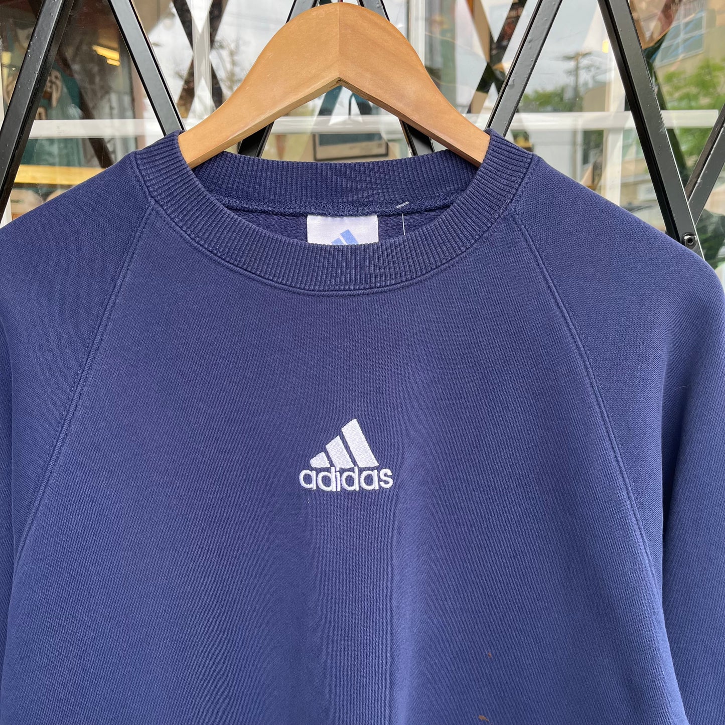 Vintage Adidas Cropped Crewneck - Size Women’s M