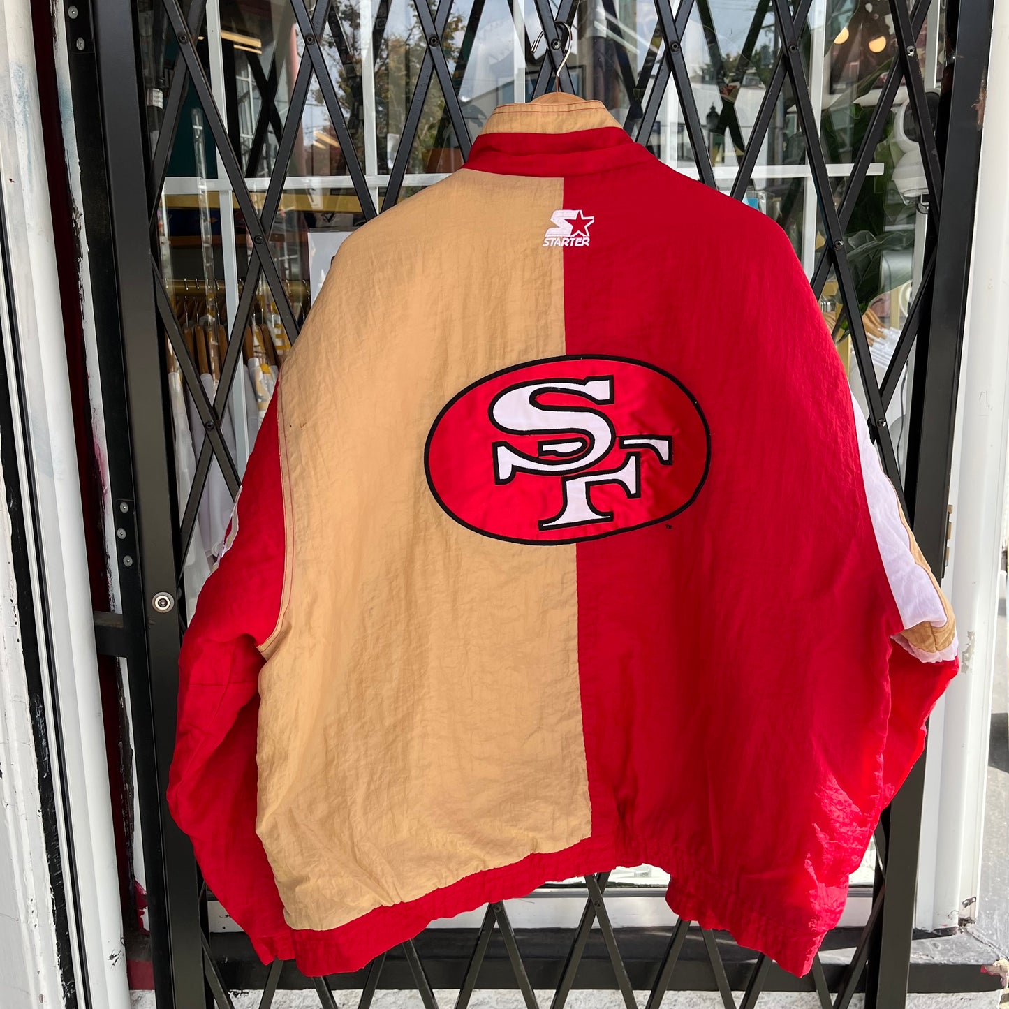 Vintage Starter San Francisco 49ers Split Jacket - Size XL