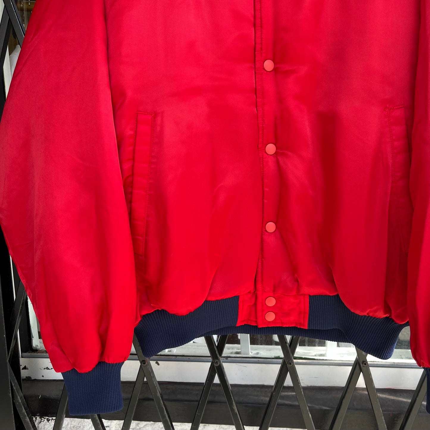 Vintage Nike Boston Red Sox Satin Jacket - Size L