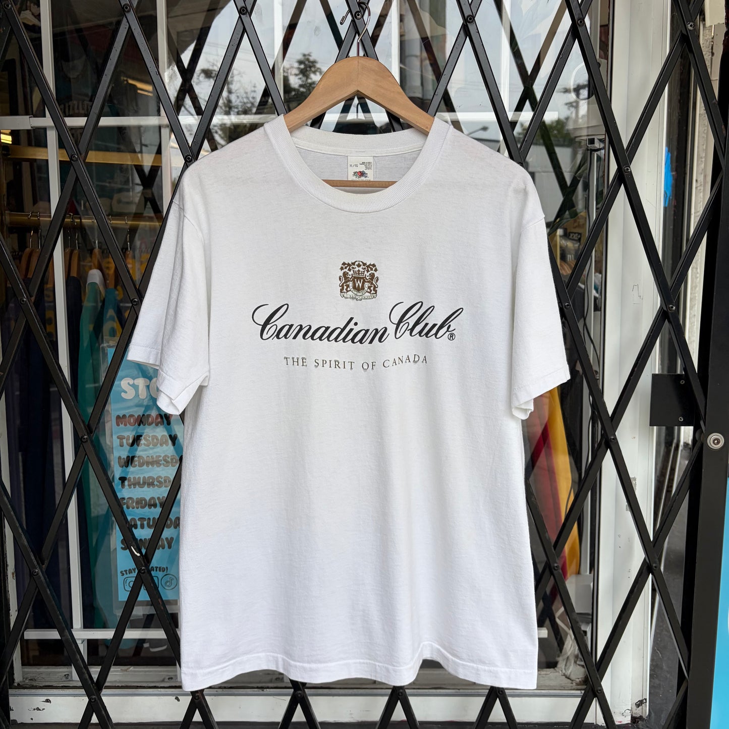 Vintage Canadian Club Tee - Size XL