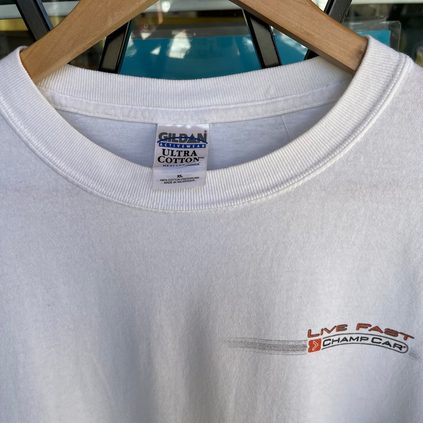 2007 Live Fast Champ Car Tee - Size XL