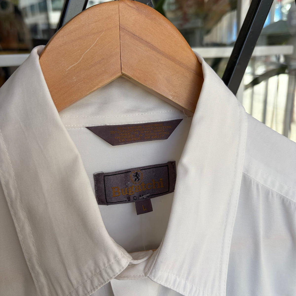 Vintage Bugatchi Dizzy Gillespie Jazz Button Up Shirt - Size L