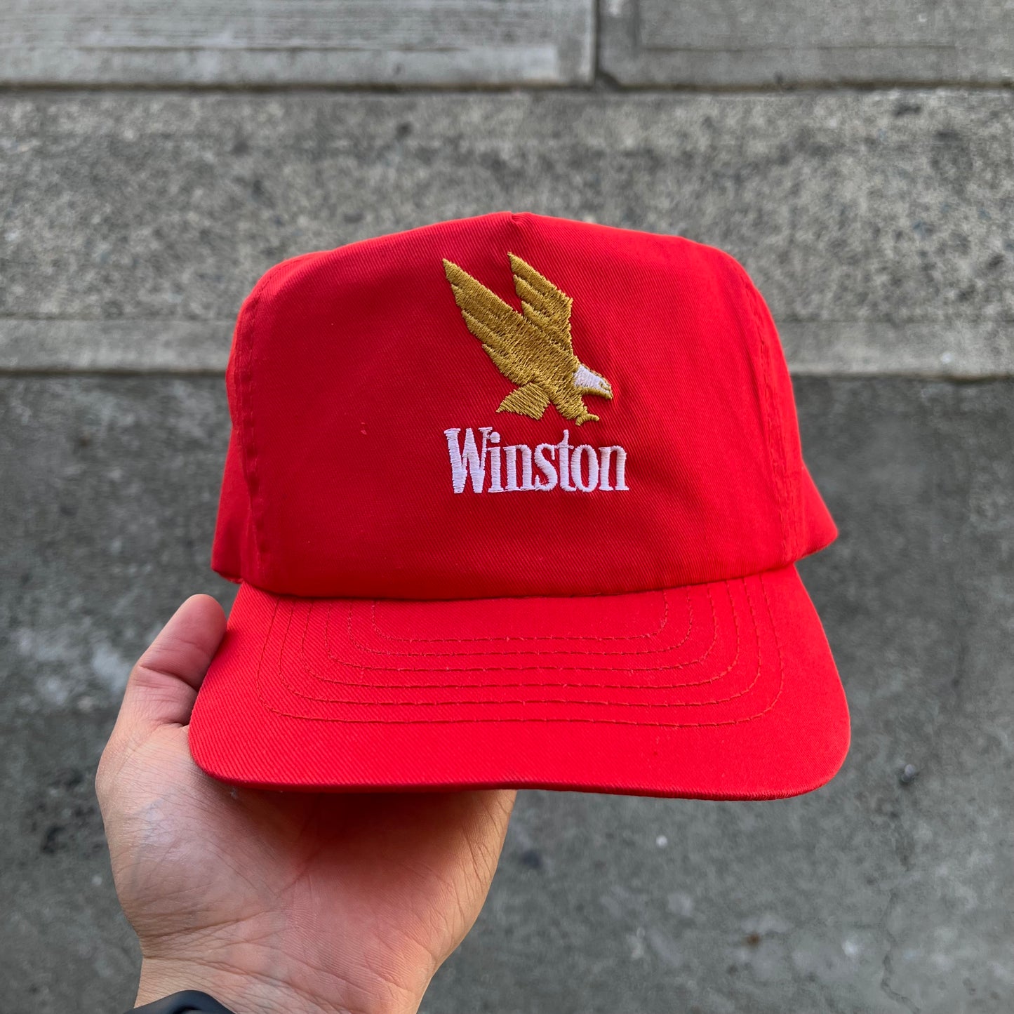 Vintage Winston Cigarettes Snapback