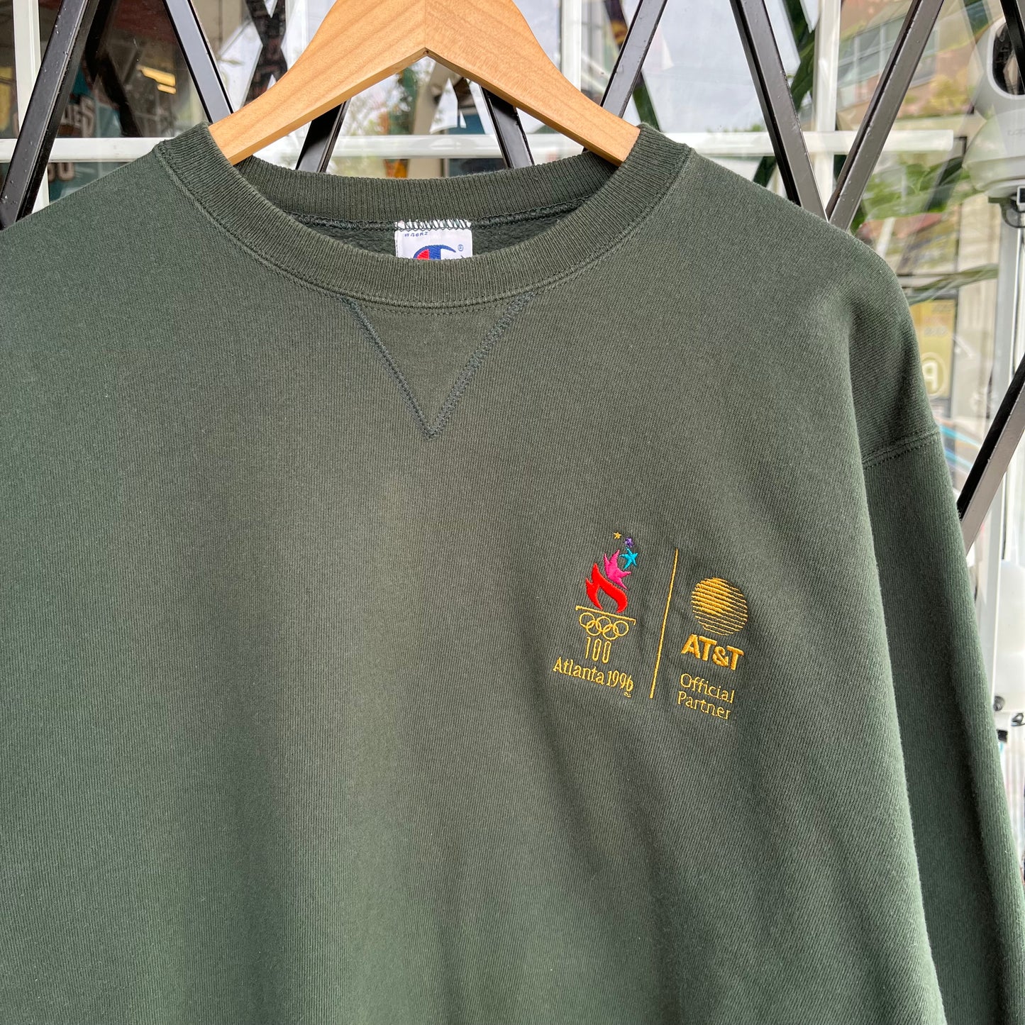 Vintage Champion Atlanta Olympics Crewneck - Size XL