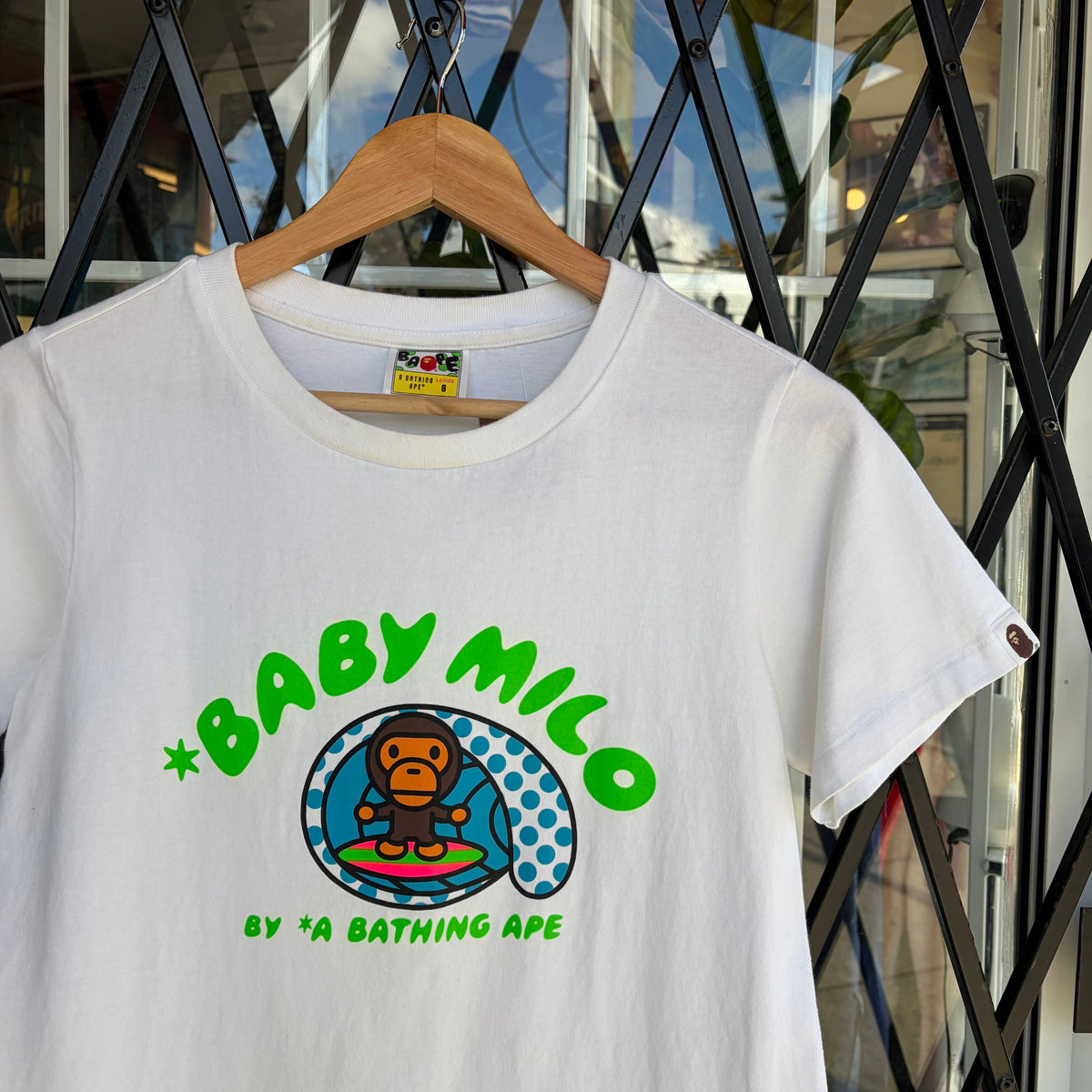 Bape Baby Milo Surf Tee - Size Women’s S