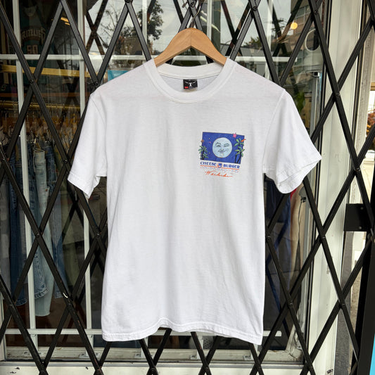 Vintage Cheese Burger Paradise Tee - Size S
