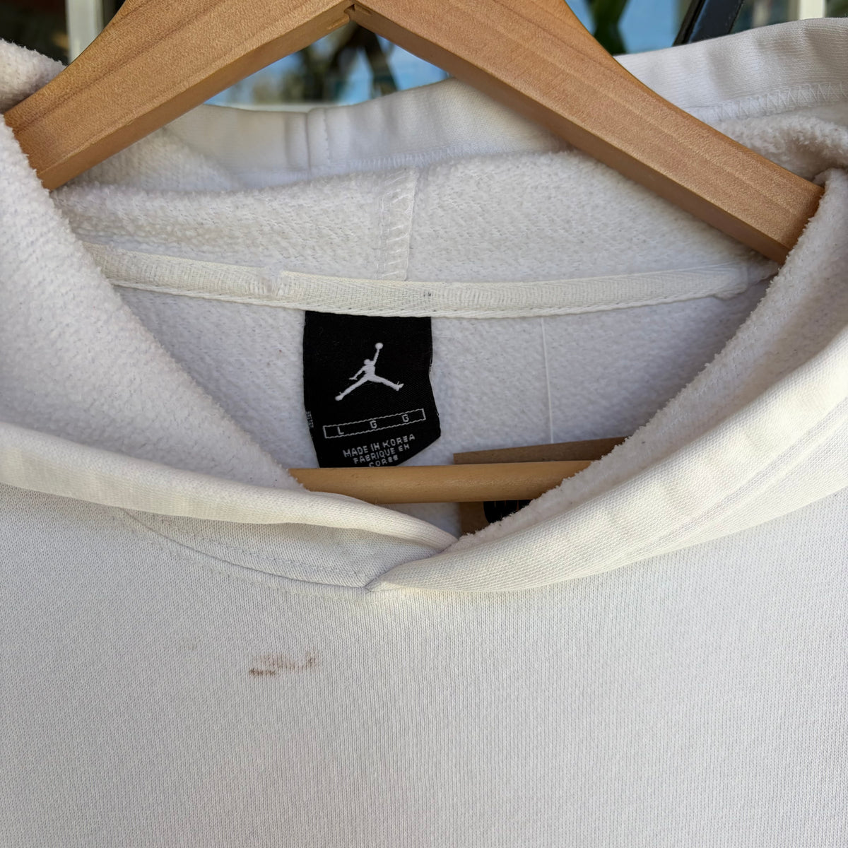 Air Jordan UNC Tarheels Hoodie - Size L