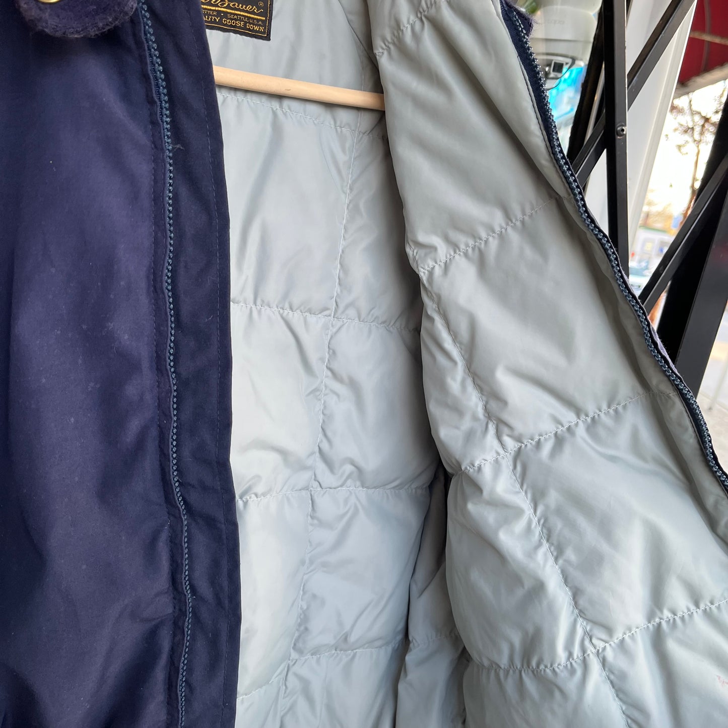 Vintage Eddie Bauer Goose Down Jacket - Size M