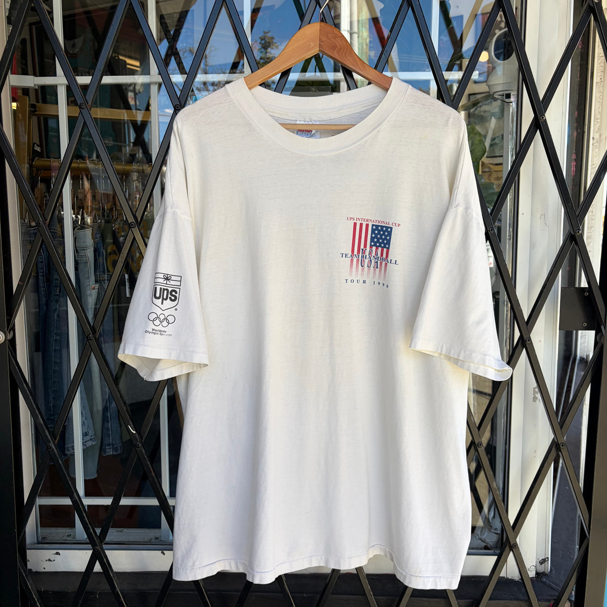 1996 Team USA Handball International Cup Tee - Size XXXL