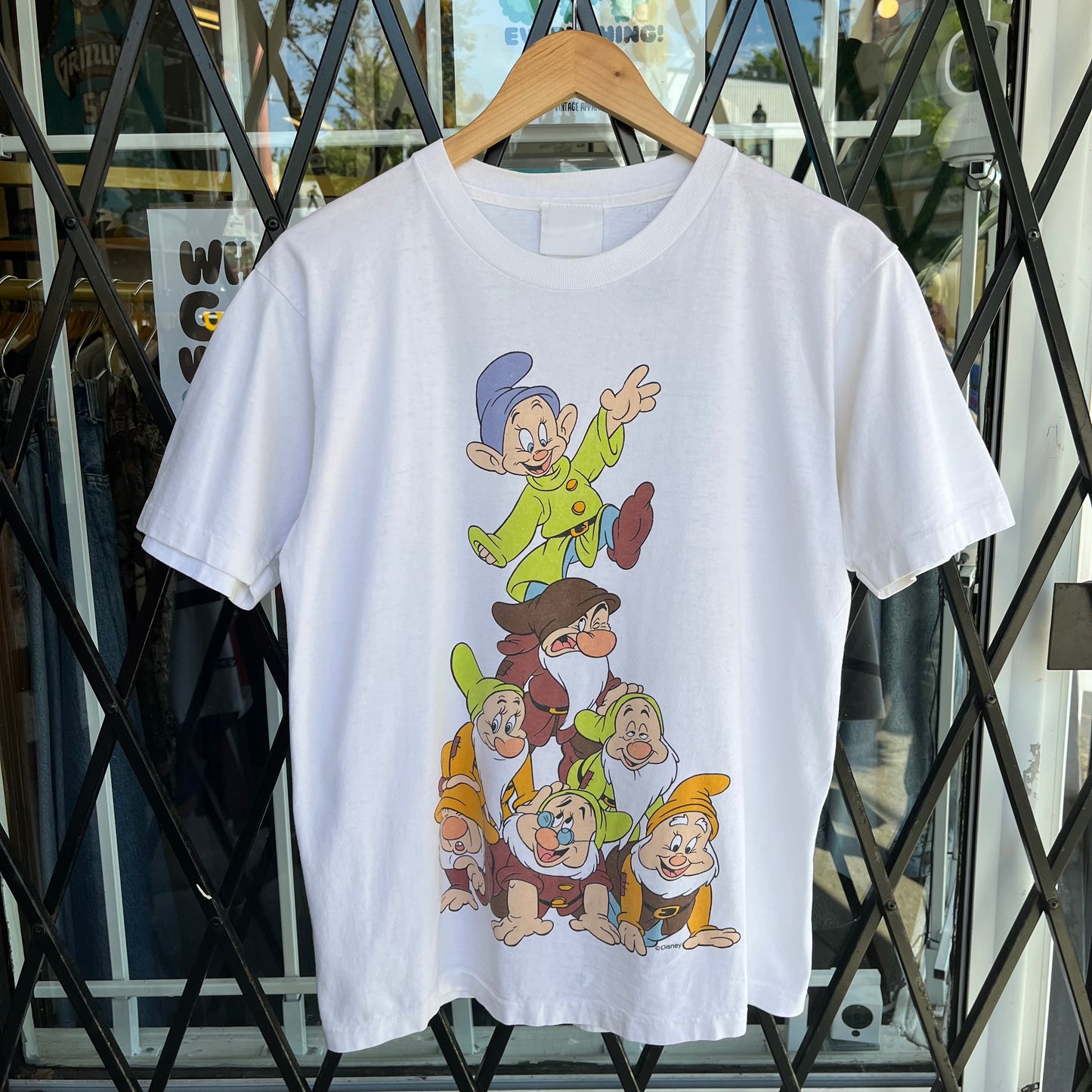 Vintage Disney 7 Dwarves Tee - Size M