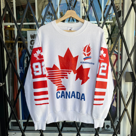 1992 Albertville Canada Crewneck - Size L