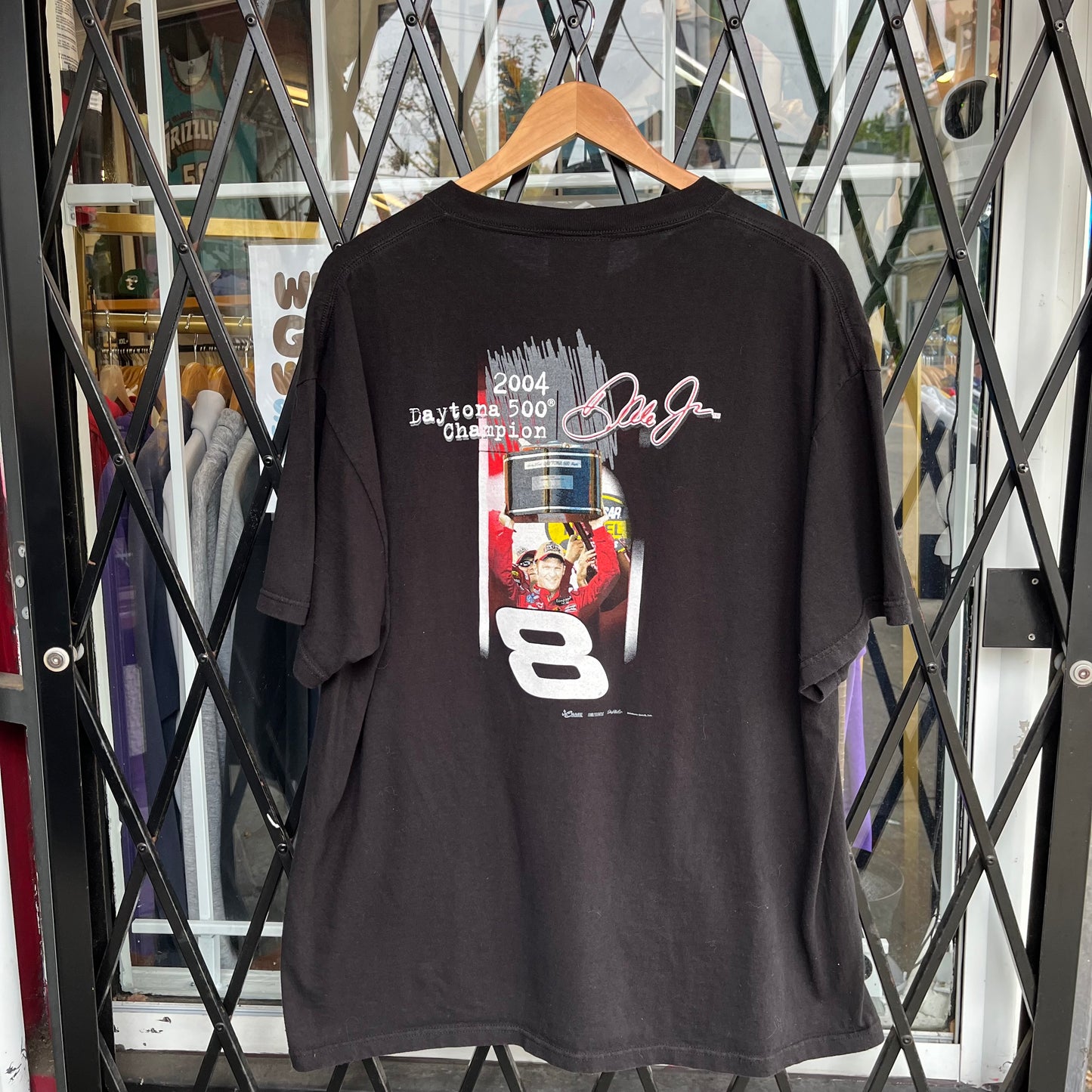 Vintage NASCAR Dale Earnhardt Jr. Racing Tee - Size L