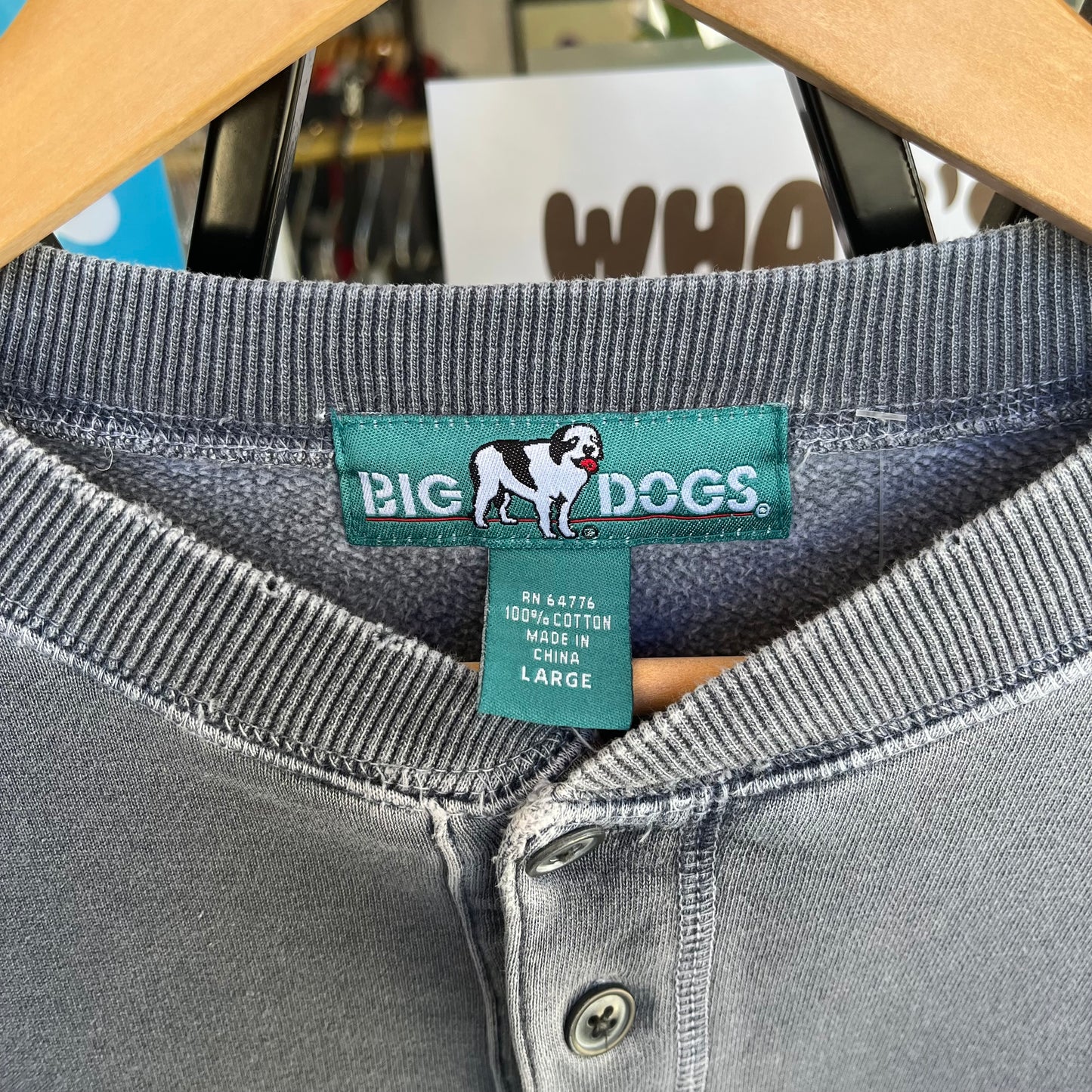 Vintage Big Dogs Oversized Sweater - Size L