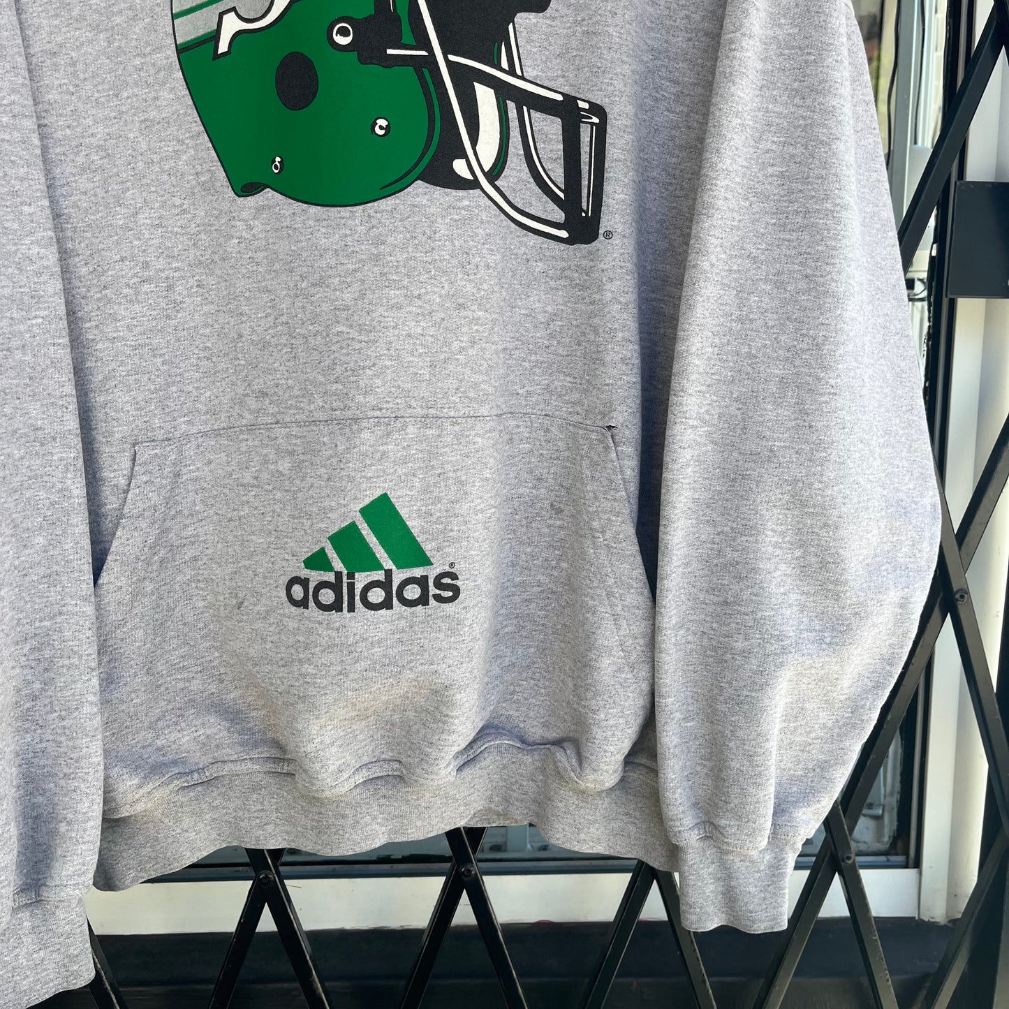 Vintage Adidas Roughriders Hoodie - Size XL