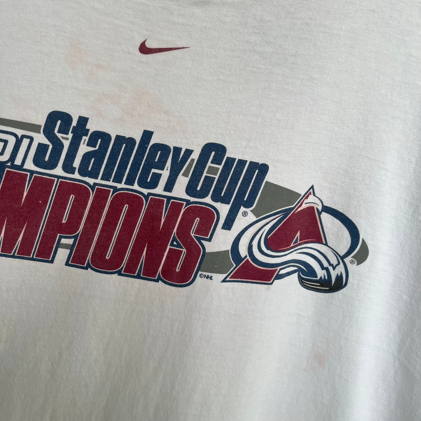 2001 Nike Avalanche Championship Tee - Size XL