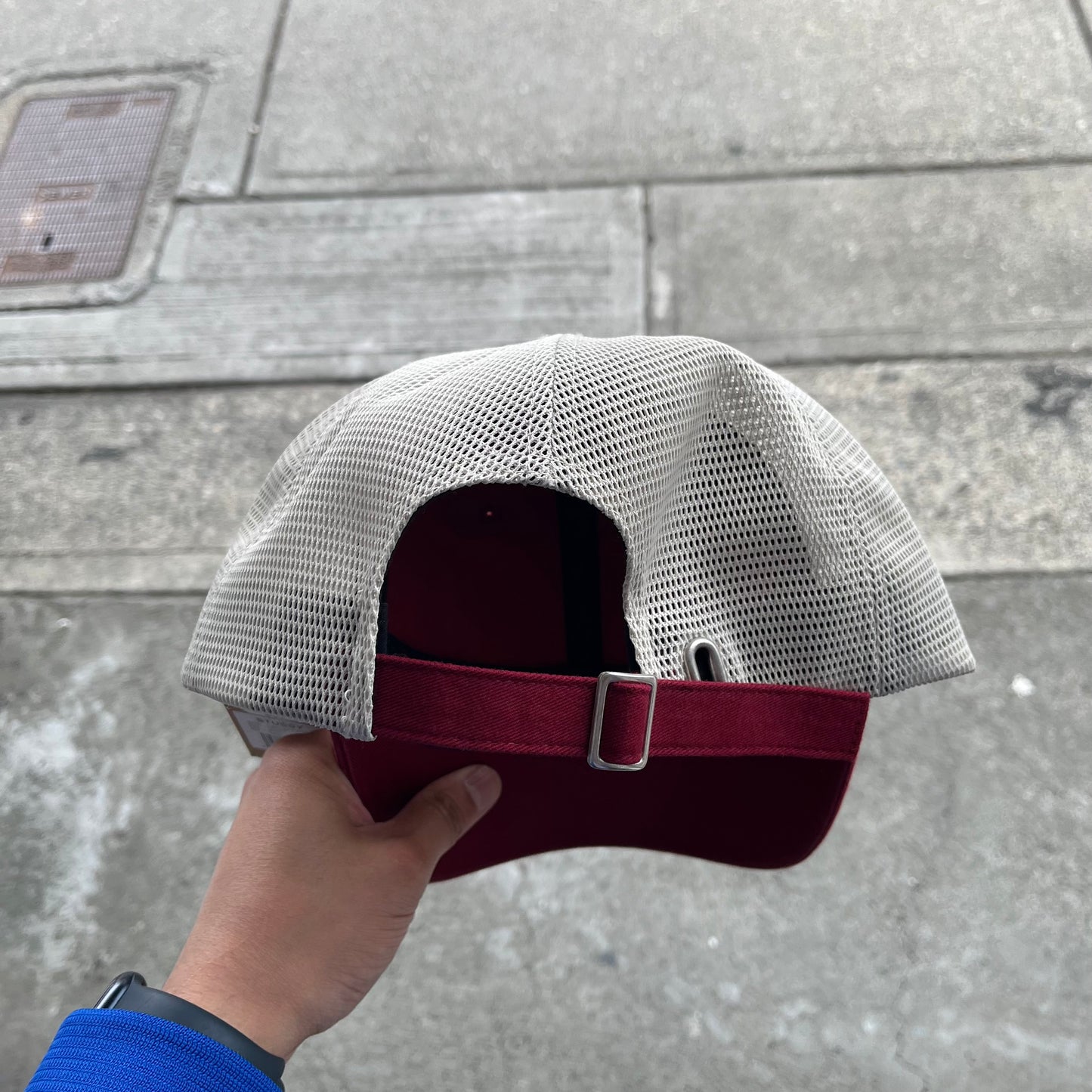 Stussy Work Gear Strapback Cap Wine