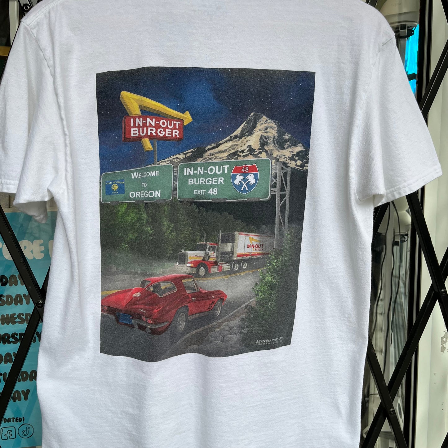In-N-Out Oregon Highway Tee - Size M