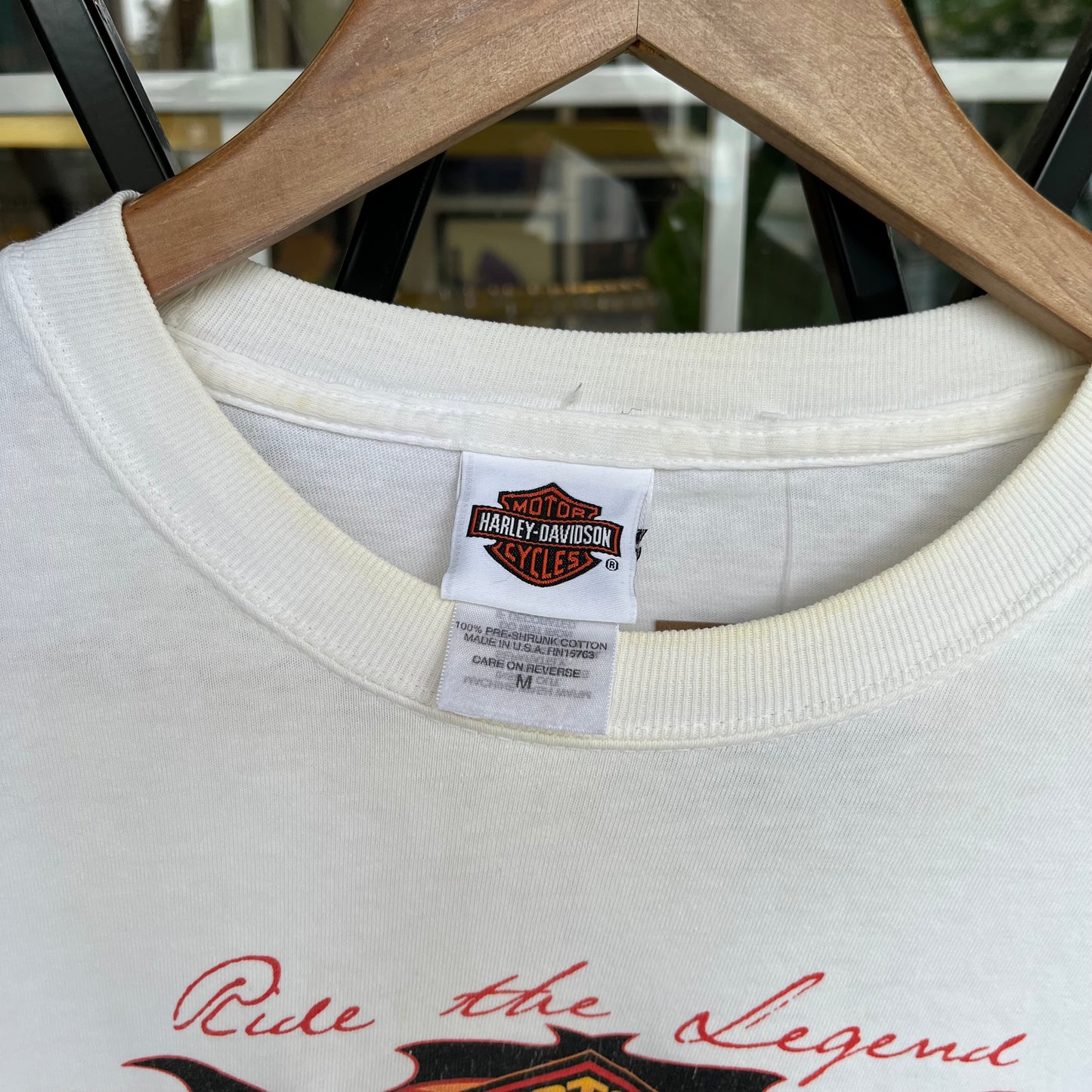 Harley Davidson Lethbridge Flames Long Sleeve - Size M