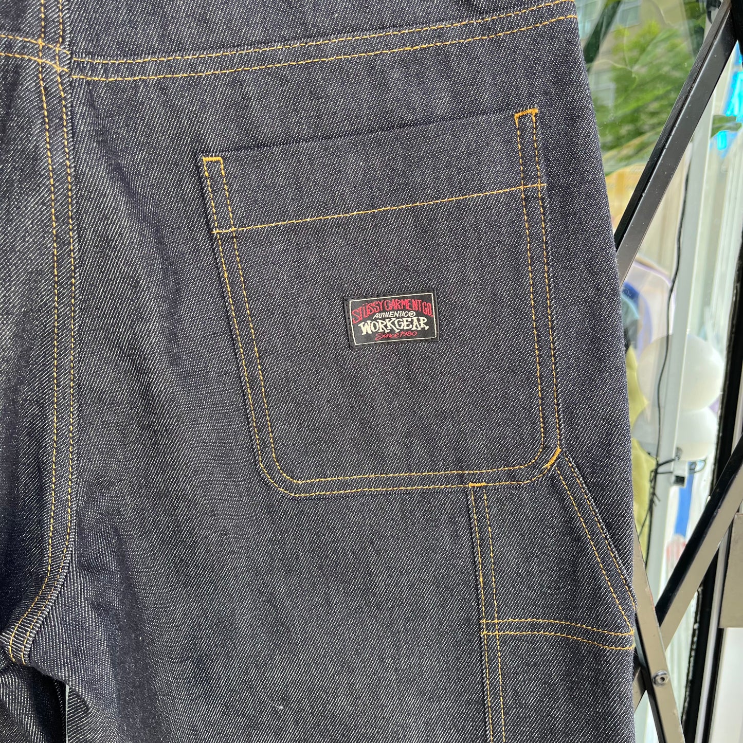Stussy Work Gear Carpenter Denim Pant 14oz - Size 30W