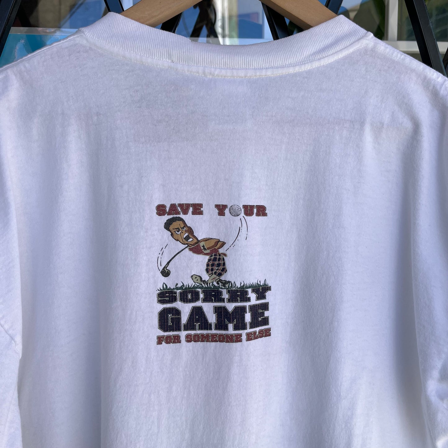 Vintage Dangerous Golfing Tee - Size L