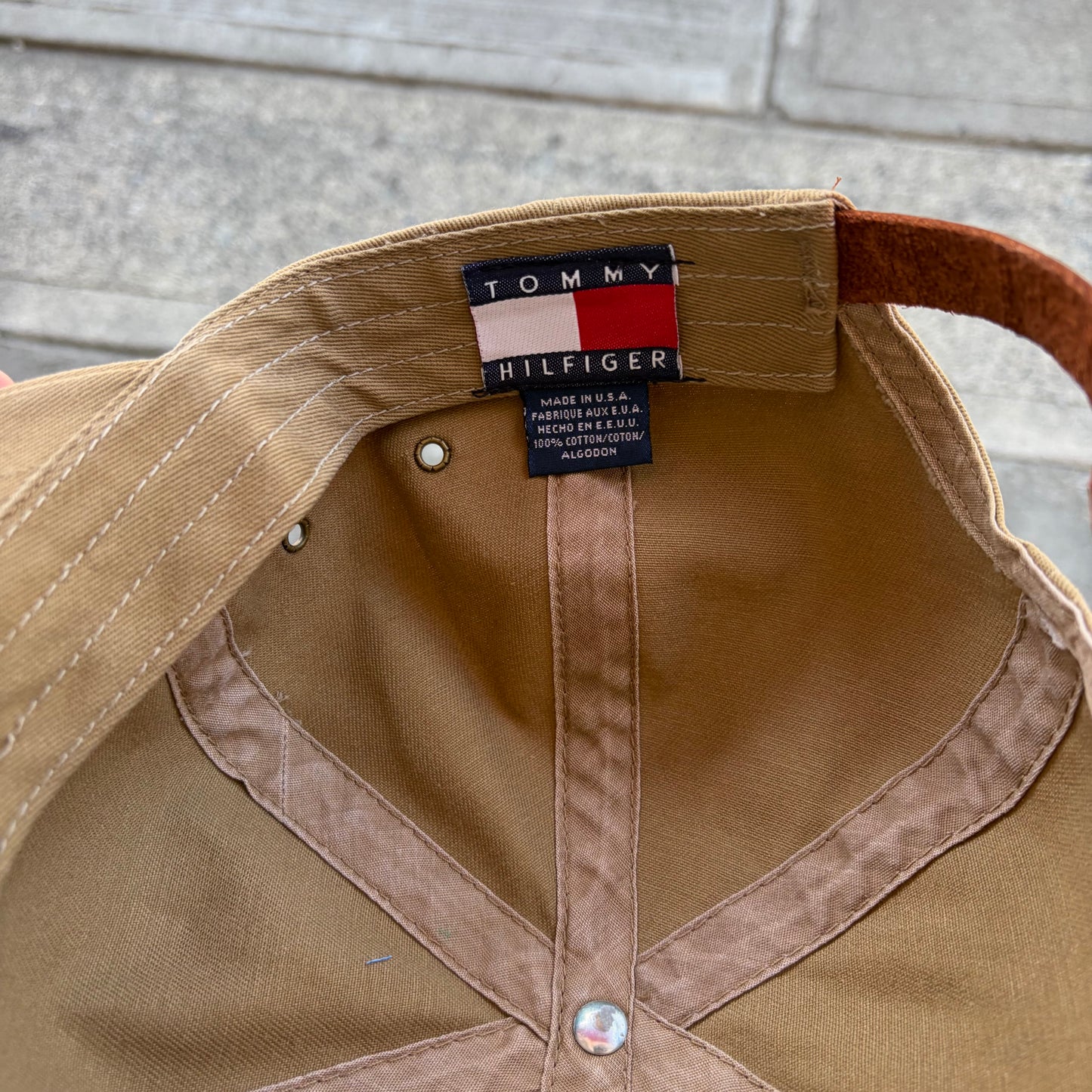 Vintage Tommy Hilfiger Crest StrapBack Hat