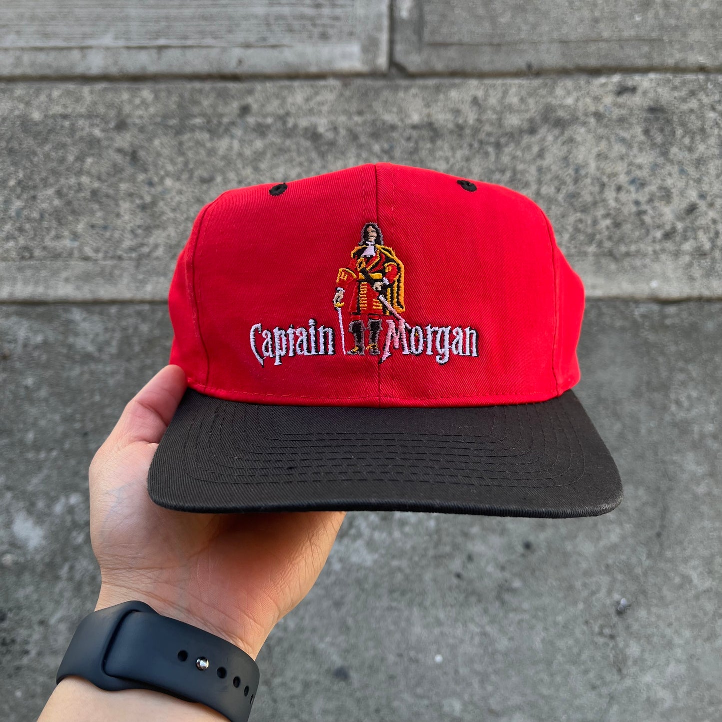 Vintage Captain Morgan Rum Strapback