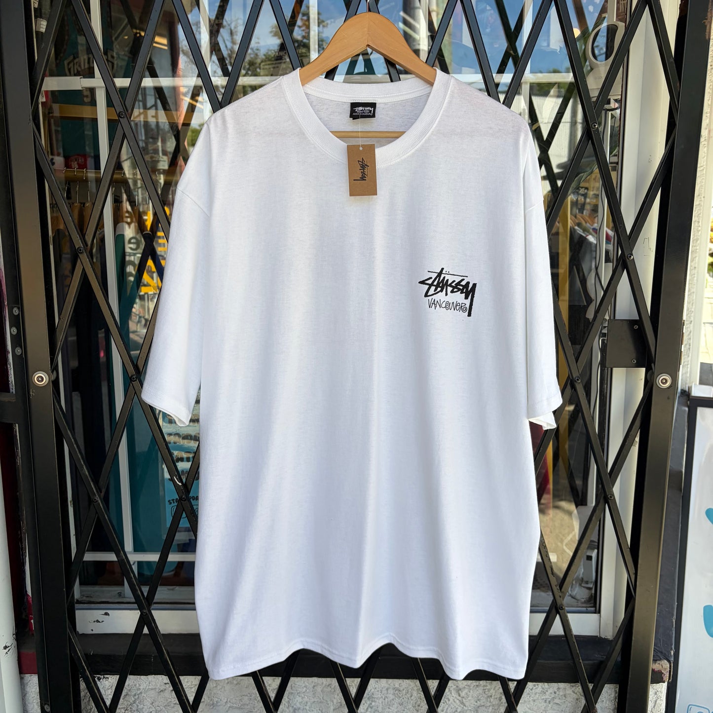 Stussy Vancouver Stock Tee White - Size XXL