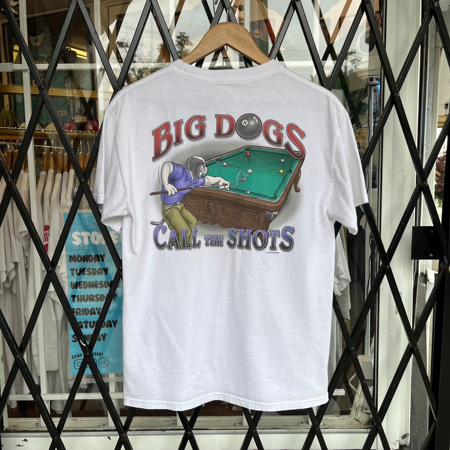Big Dogs Billiards Tee - Size M