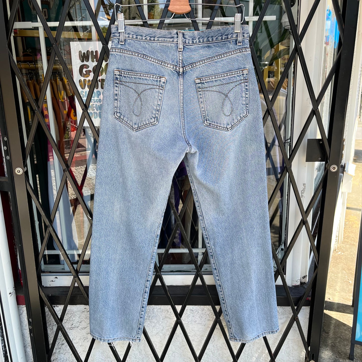 Vintage Calvin Klein Button Fly Denim Pants - Size 32W