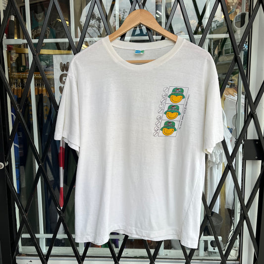 Vintage Osaka Sogo Smiley Face Tee - Size L