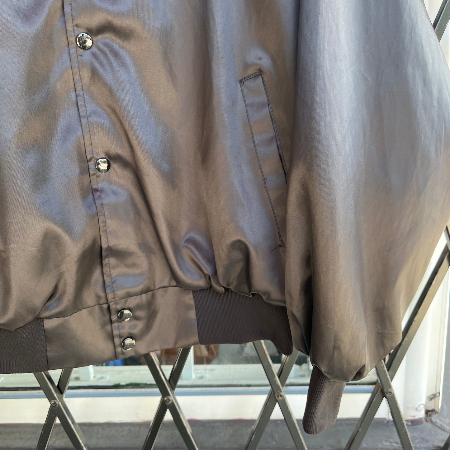 Vintage Chevrolet Satin Jacket - Size XL