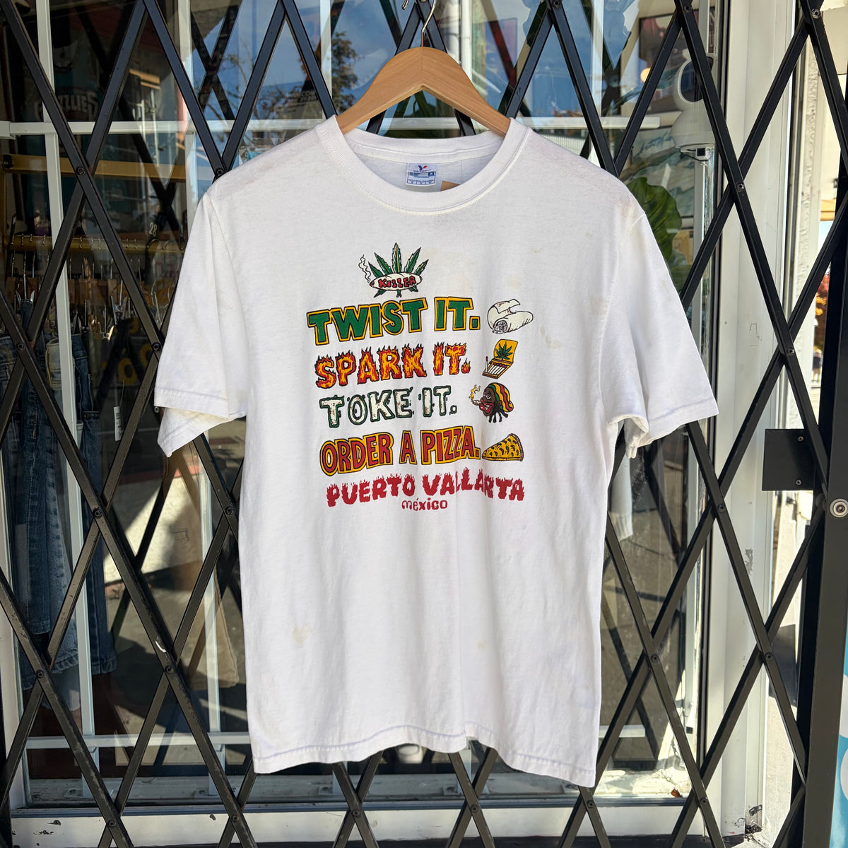 Vintage Weed Souvenir Tee - Size M